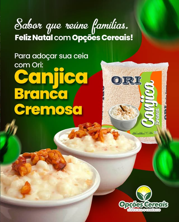 Canjica Branca Cremosa