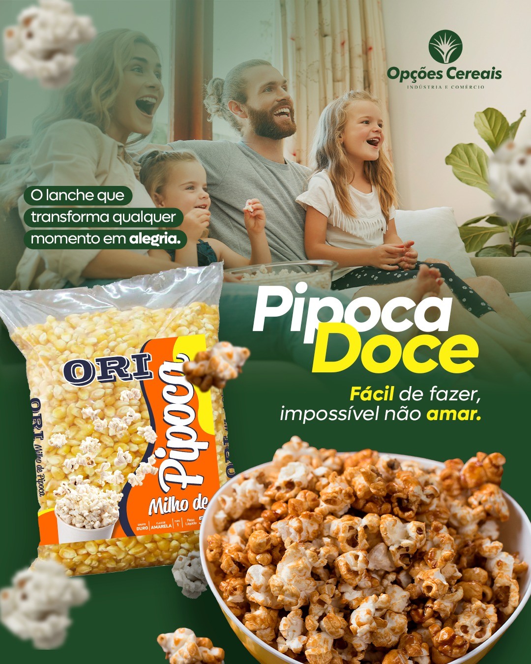 Pipoca doce: simples, versátil e todo mundo ama!